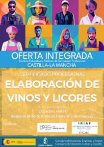 Certificado profesional - Elaboración de vinos y licores